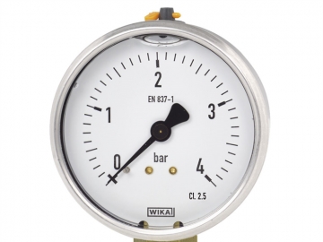 113.53波登管壓力表，銅合金材質