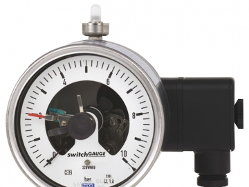 PGS23.100, PGS23.160帶開關電接點的波登管壓力表