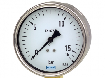 212.20波登管壓力表，銅合金材質