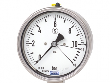 232.36, 233.36波登管壓力表，不銹鋼材質