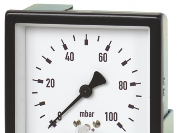 614.11, 634.11膜盒式壓力表，銅合金或不銹鋼材質