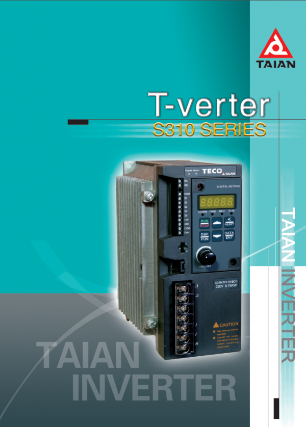 S310系列變頻器樣本